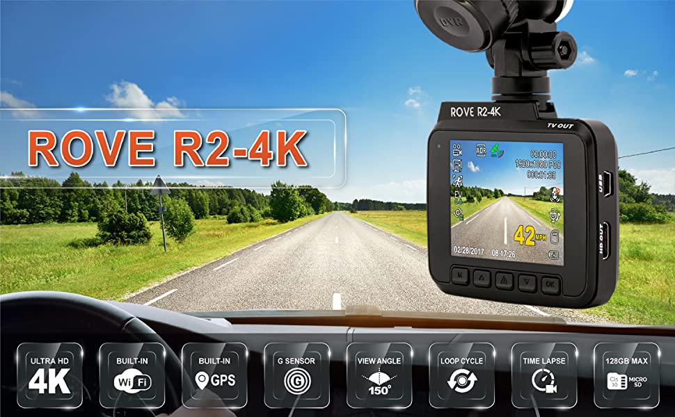 How the Rove R2 4K Dash Cam Can Benefit You