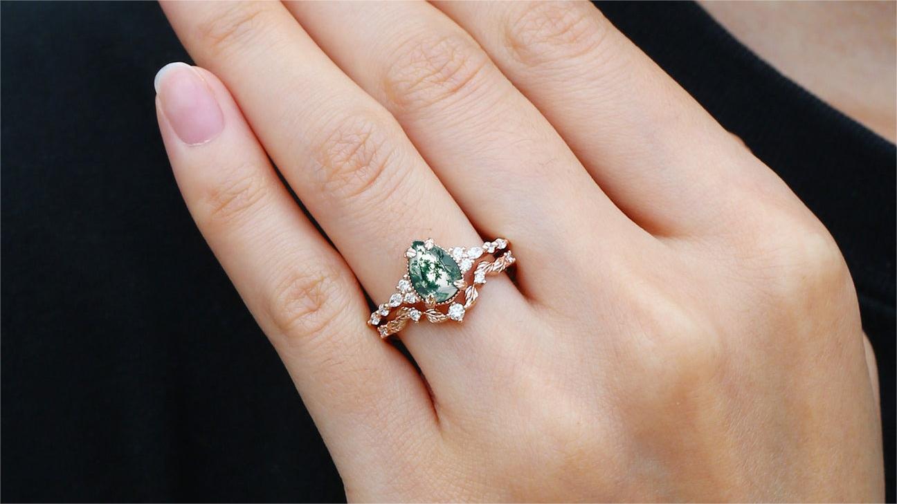 Why Is Proper Care And Maintenance Essential For Moss Agate Engagement Rings?